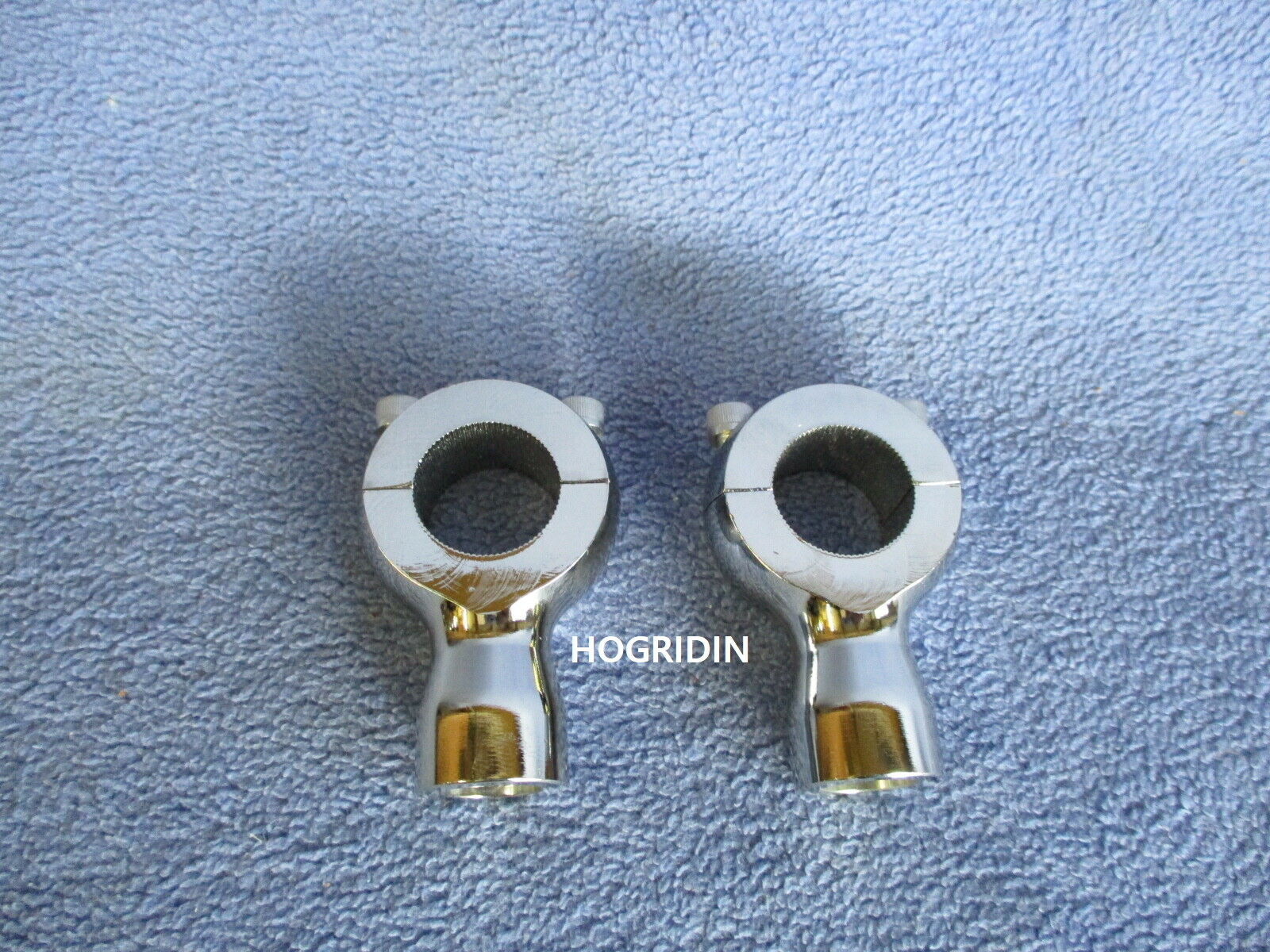 Chopper Kings 1 Inch Handlebar Low Rise Risers HarleyDavidson Softail Dyna Touring Fatboy Part