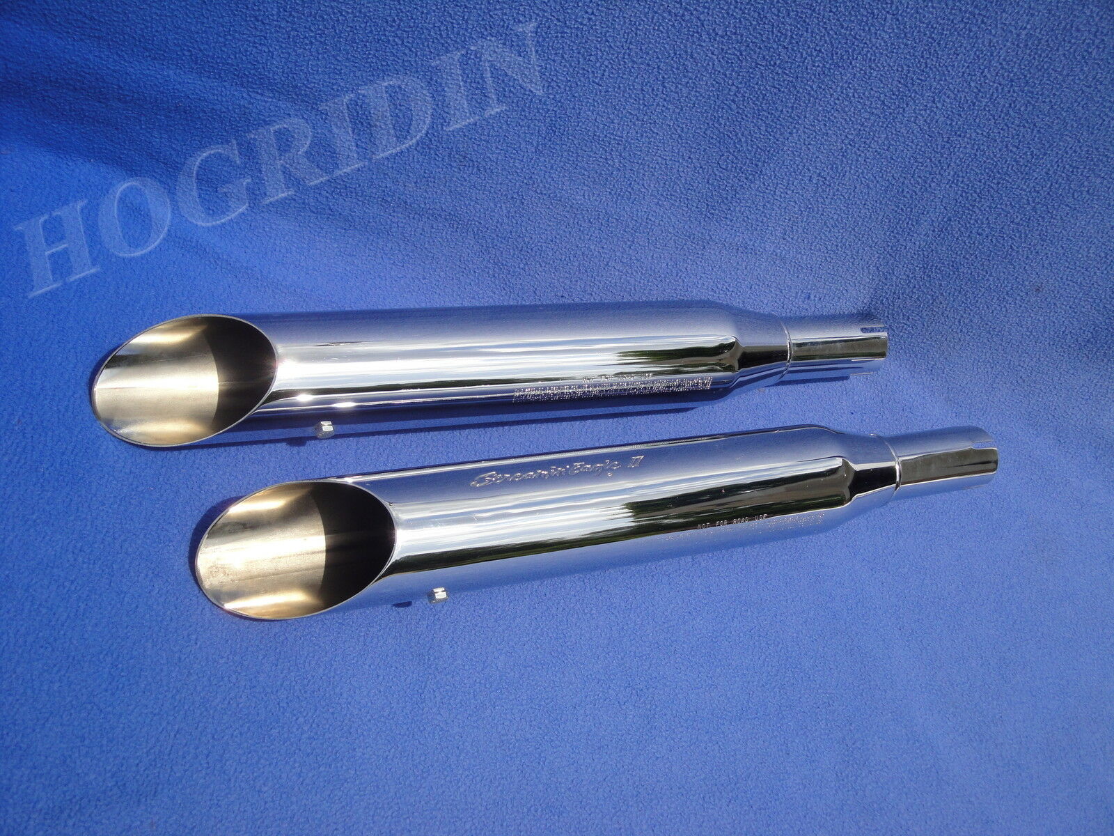 Harley Softail Screamin Eagle Exhuast Mufflers Heritage Night